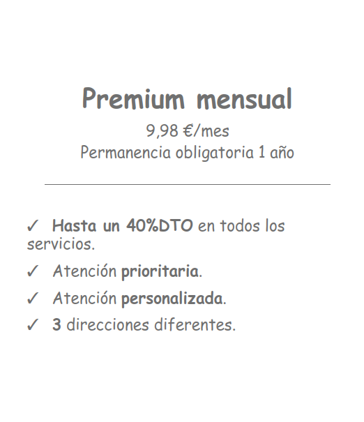 Suscripción Mensual